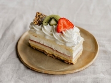 Foto van Slagroomgebakje Foto van Slagroomgebakje