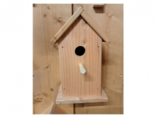 Foto van Vogelhuisje stok