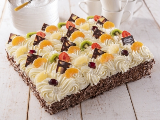 Foto van Slagroomtaart 24 personen