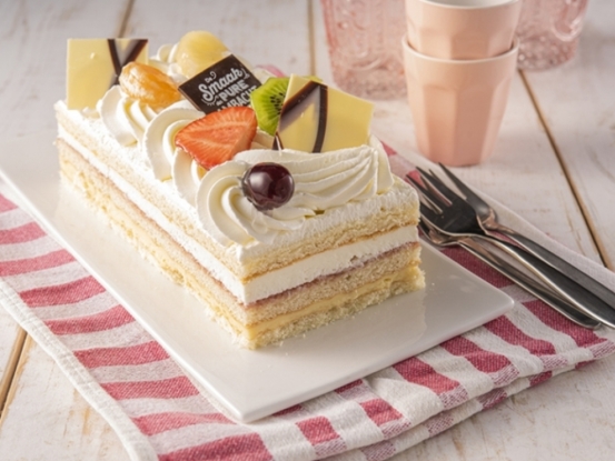 Foto van Slagroomschnitt