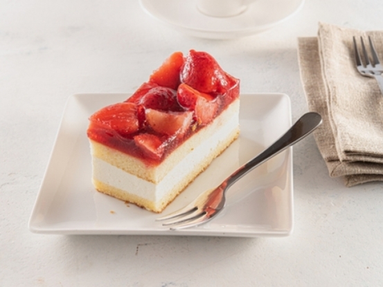 Foto van Glutenvrij lactosearm aardbei