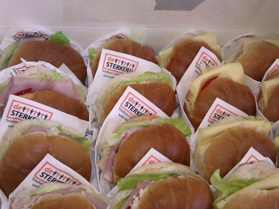 Foto van Belegde broodjes