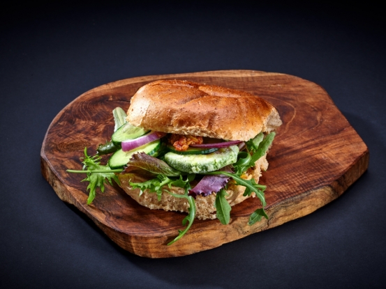 Foto van Broodje avocado