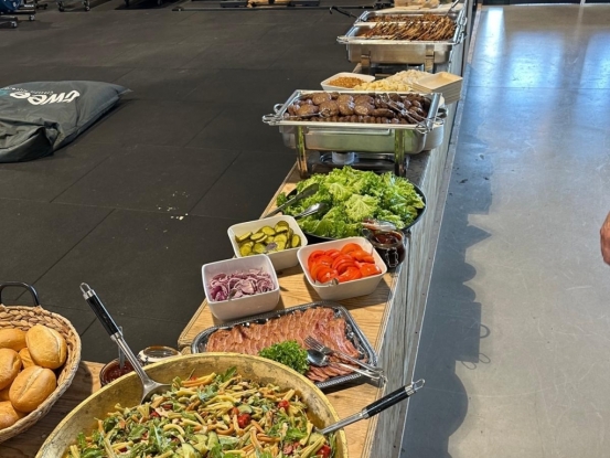 Foto van Streetfood buffet