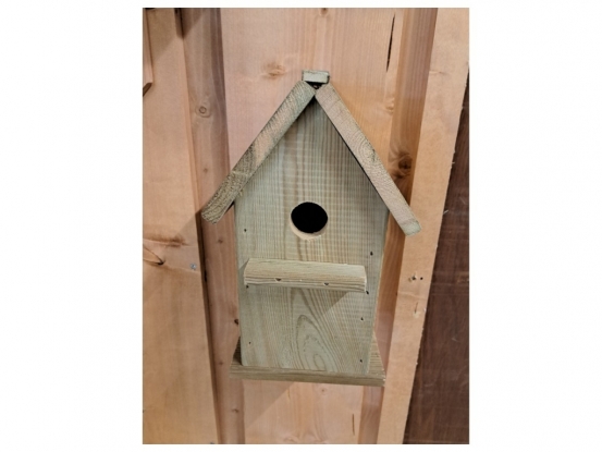 Foto van Vogelhuisje trede