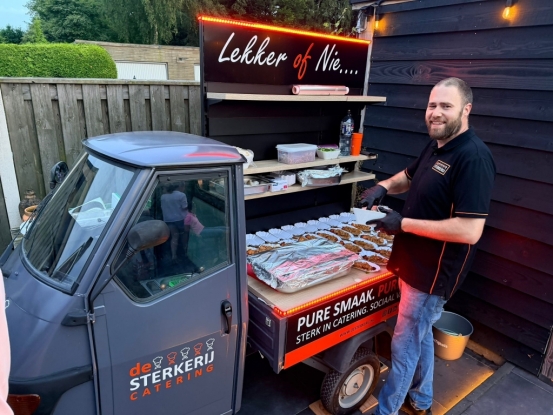 Foto van Foodtruck arrangement